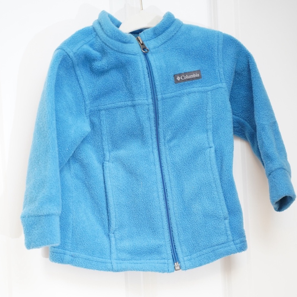 Columbia Kids Bright Blue Fleece Jacket